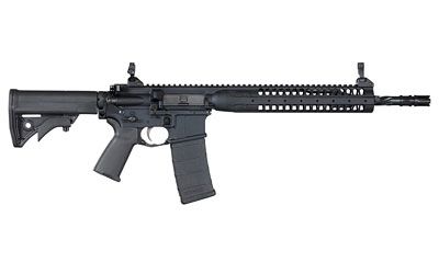 Lwrc Ic Spr, Semi-automatic, Ar, 223 Rem/556nato, 16" Hammer Forged Barrel, Black Finish, Lwrci Adjustable Compact Stock, Magpul Moe+ Grip, Ambidextrous, 10rd, Gas Piston, California Compliant Icr5b16sprcac