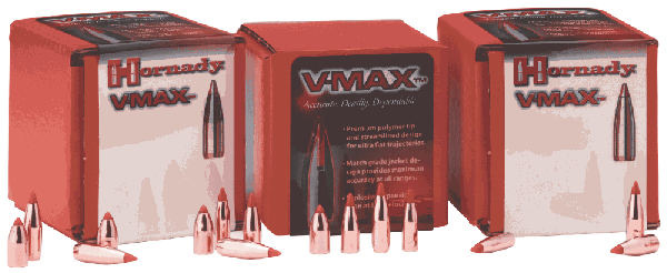 Hornady Rifle Bullet 22 Cal 50 Grain V-Max 100/Box 22261