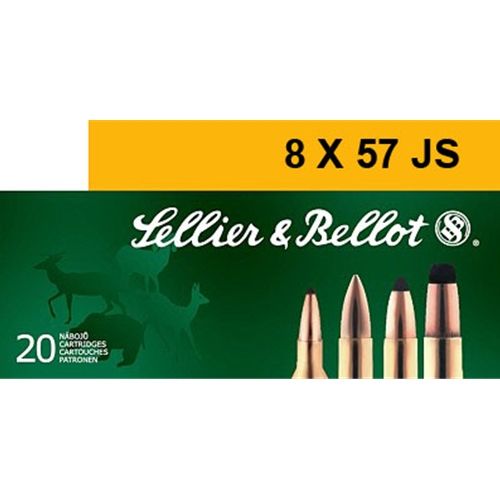 Magtech Ammunition 8X57 JRS SPCE (Soft Point Cut-through Edge), 196 Grain (20 Rounds) - SB857JRSA