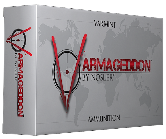 Nosler Bullets Varmageddon Varmint .223 Remington/5.56 NATO Flat Base Tip, 55 Grain (20 Rounds) - 65145