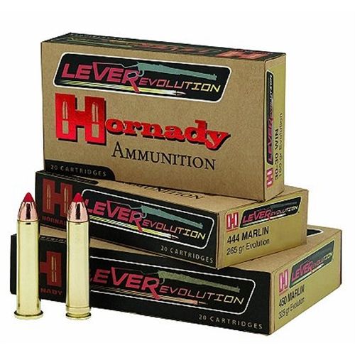 Hornady LEVERevolution FTX .444 Marlin Flex Tip, 265 Grain (20 Rounds) - 82744