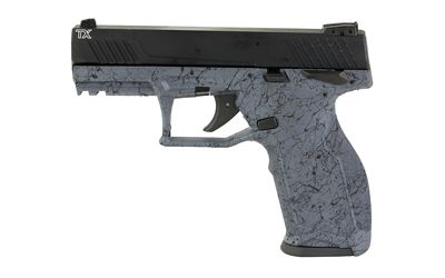 Taurus TX22 .22 Long Rifle 10+1 4.10" Pistol in Gray w/Black Webbing - 1TX22141SP110