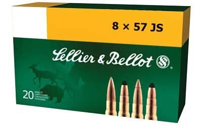 Magtech Ammunition Hunting Soft Point Cut-Through Edge 8mm Mauser SPCE (Soft Point Cut-through Edge), 196 Grain (20 Rounds) - SB857JSB