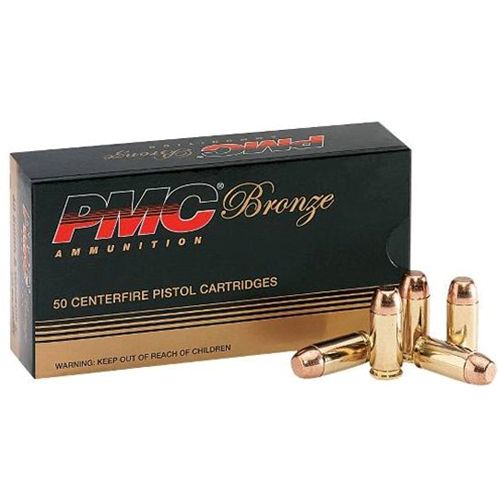 PMC Ammunition Bronze 9mm Full Metal Jacket, 115 Grain (50 Rounds) - 9A