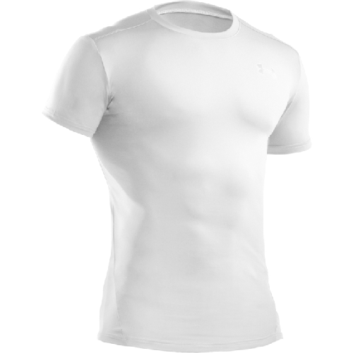 Under Armour HeatGear Men's Undershirt in White - 2X-Large