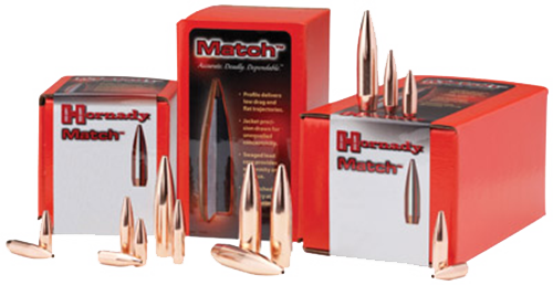 Hornady Rifle Bullet 22 Cal 75 Grain Boat Tail Hollow Point Match 100/Box 2279