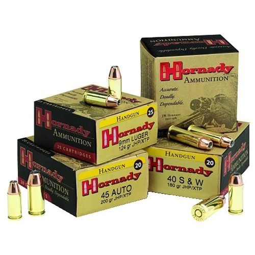 Hornady Custom .40 S&W Hornady XTP JHP, 155 Grain (20 Rounds) - 9132