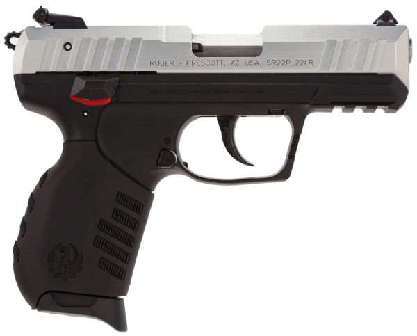 Ruger SR22 .22 Long Rifle 10+1 3.5" Pistol in Polymer - 3607