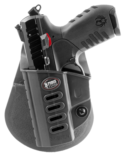 Fobus USA Evolution Left-Hand Paddle Holster for Ruger SR22 in Black - SR22LH