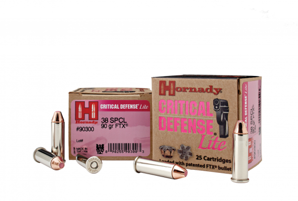 Hornady Critical Defense .38 Special Flex Tip Expanding, 90 Grain (25 Rounds) - 90300