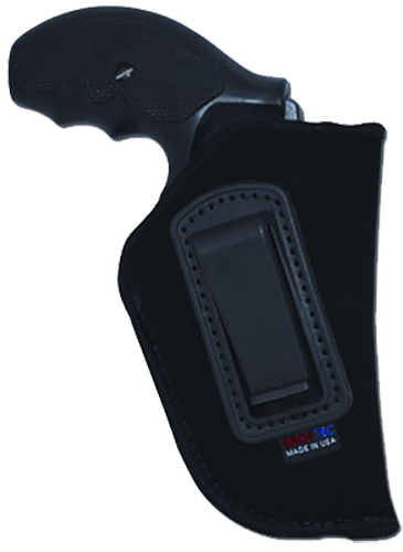 Grovtec US Inc GTHL14112R Inside-the-Pants Holster RH 12 Black Lammy Suede - GTHL14112R