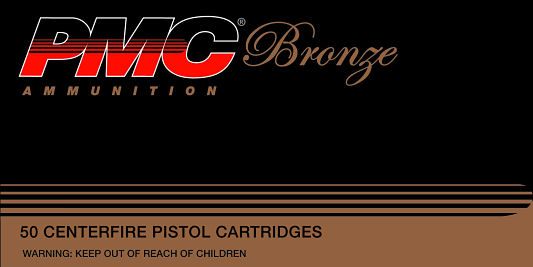 PMC Ammunition Bronze .44 Special Jacketed Hollow Point, 180 Grain (25 Rounds) - 44SB