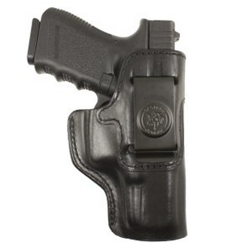 Desantis Gunhide Inside Heat Right-Hand Belt Holster for 1911 Officer's in Black (3.5") - 127BA19Z0