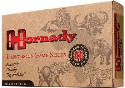 Hornady DGX-DGS .416 Remington Magnum Dangerous Game Solid, 400 Grain (20 Rounds) - 82674