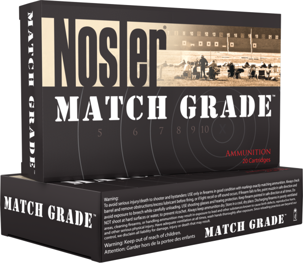 Nosler Bullets .30 Nosler Custom Competition, 190 Grain (20 Rounds) - 60029