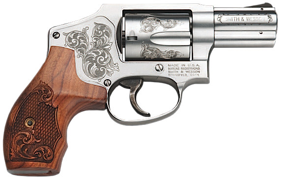 Smith & Wesson 640 .357 Remington Magnum 5-Shot 2.12" Revolver in Stainless (Machine Engraved) - 150784