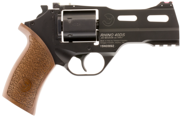 Chiappa Rhino .357 Remington Magnum 6-Shot 4" Revolver in Black Aluminum Alloy (40SAR *CA Compliant*) - 340244