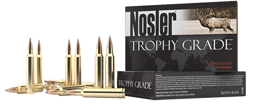 Nosler Bullets Trophy Grade Long Range 7mm STW Magnum AccuBond, 175 Grain (20 Rounds) - 60104
