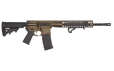 LWRC Direct Impingement .223 Remington/5.56 NATO 30-Round 16.1" Semi-Automatic Rifle in Burnt Bronze - ICDIR5BB16