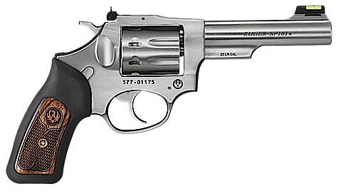 Ruger SP101 .22 Long Rifle 8-Shot 4.2" Revolver in Satin Stainless - 5765