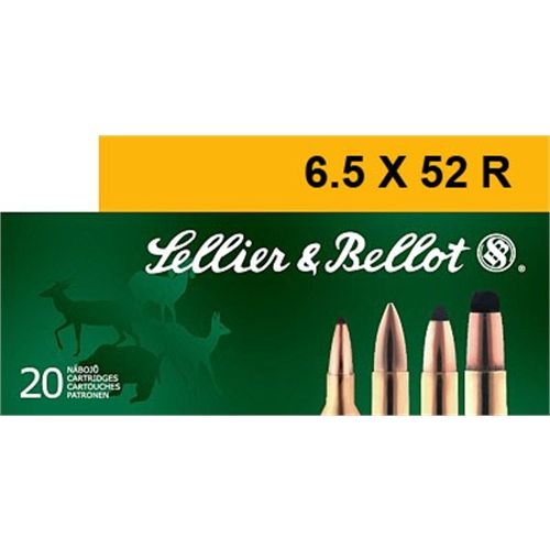 Magtech Ammunition 6.5X52R Soft Point, 117 Grain (20 Rounds) - SB6552RA