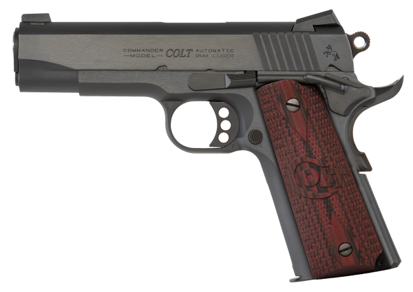 Colt 1911 9mm 9+1 4.25" 1911 in Black (Combat Commander) - O4942XE