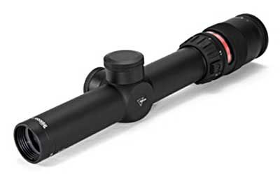 Trijicon AccuPoint 1-4x24 Riflescope in Matte (Red Triangle Post) - TR24R