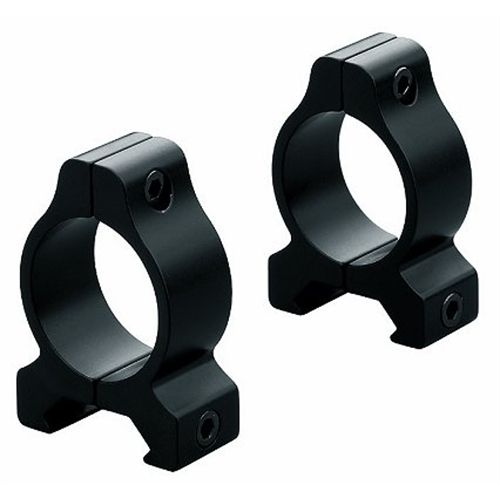 Leupold Medium Height Vertical Rings 1" Tube Diameter Matte Black Finish 55850