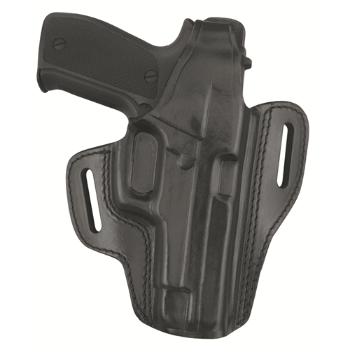 Two Slot Pancake Holster  Two Slot Pancake Holster Black Finish Fits GLOCK 29, 30, 36 - B802-G30