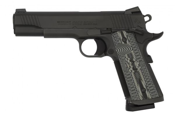 Colt 1911 Government Combat Unit 9mm 9+1 5" 1911 in Black PVD - O1082CCU