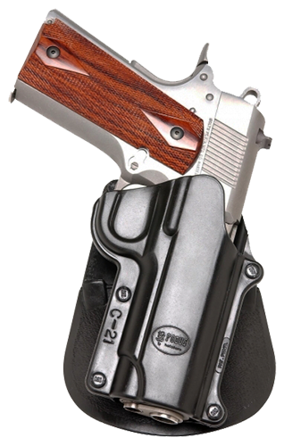 Fobus USA Roto Paddle Right-Hand Paddle Holster for 1911 Officer's, Commander, Government in Black (5") - C21RP