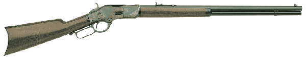 Taylors & Co 1873 .357 Remington Magnum Sporting 10-Round 20" Lever Action Rifle in Case Hardened - 200F