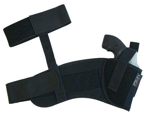 Uncle Mike's Ankle Right-Hand Ankle Holster for Glock 26, 27, 33 in Black (12) - 8812