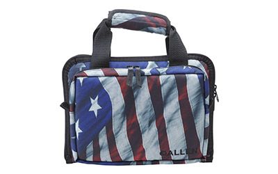 Allen Victory Duplex Double Handgun Case, American Flagfinish, Endura Fabric 7609