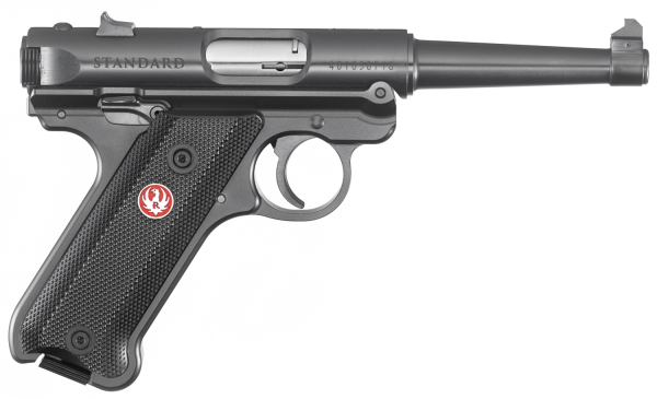 Ruger Mark IV Standard .22 Long Rifle 10+1 4.75" Pistol in Blued - 40104