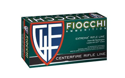 Fiocchi Ammunition Shooting Dynamics 7mm-08 Remington SST, 139 Grain (20 Rounds) - 7MM08HSA