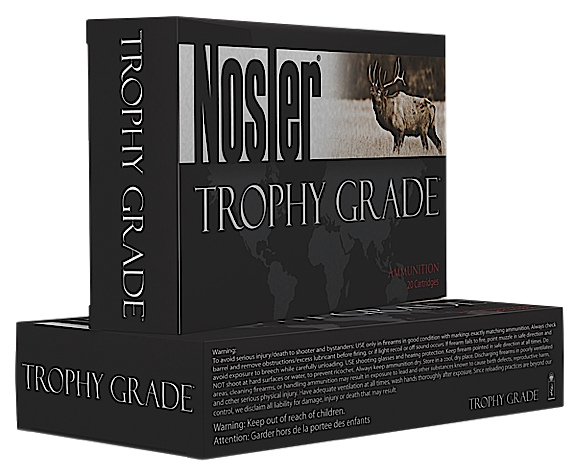 Nosler Bullets Trophy Grade .338 Winchester Magnum Partition, 250 Grain (20 Rounds) - 60082