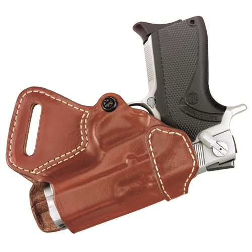 Small of Back Holster  Small of Back Holster Chestnut Brown Finish Fits GLOCK 17, 19, 22, 23, 31, 32, 36. - 806-G17