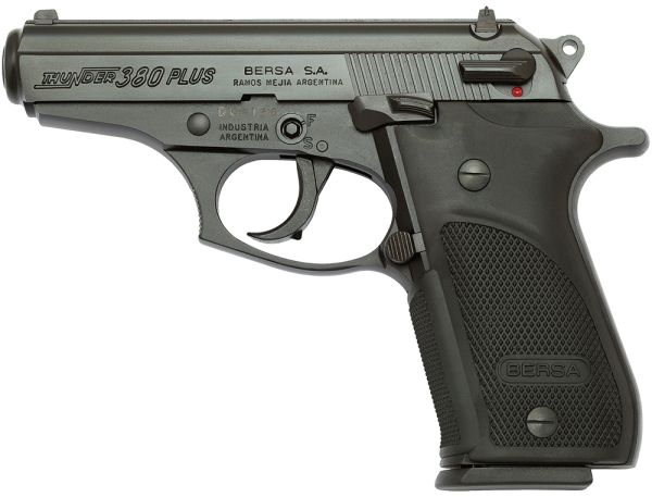 Bersa Thunder .380 ACP 15+1 3.5" Pistol in Matte Black (Plus) - THUN380PM15