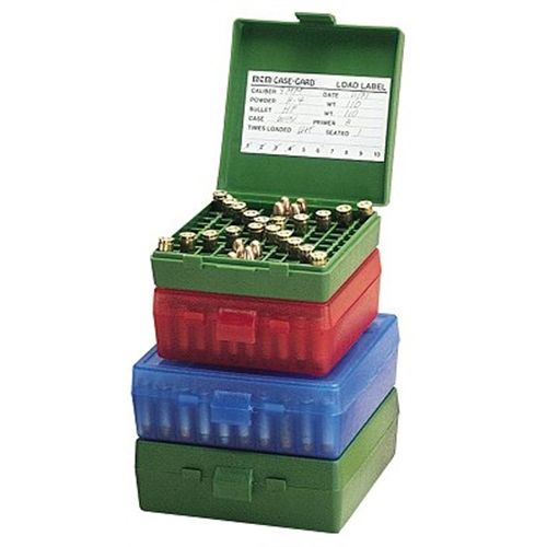 MTM 100 Round 45ACP-10MM Blue Pistol Ammo Box P1004524