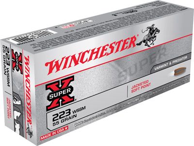 Winchester Super-X .223 Winchester Super Short Magnum Power-Point, 64 Grain (20 Rounds) - X223WSS1
