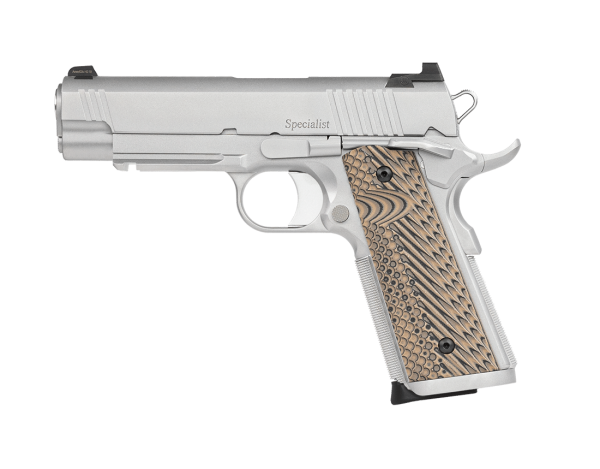 CZ Specialist Commander .45 ACP 8+1 4.25" 1911 in Stainless Steel - 1809