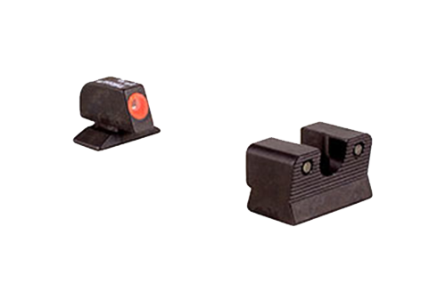 Trijicon BE113O Tritium Beretta 92A1 and 96A1 HD Green Sight Orange Outline Blk