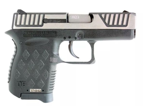 Diamondback G4 G4 9mm 6+1 3.10" Pistol in Black - DB0200P031