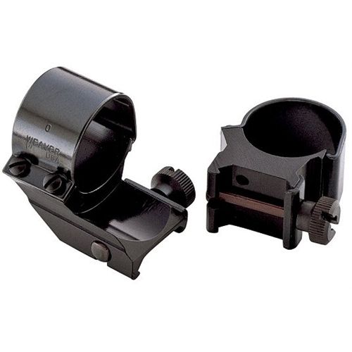 Weaver 1" High Extension Top Mount Rings w/Matte Black Finish 49043