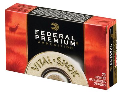 Federal Cartridge Vital-Shok Medium Game .280 Remington Trophy Bonded Tip, 140 Grain (20 Rounds) - P280TT2
