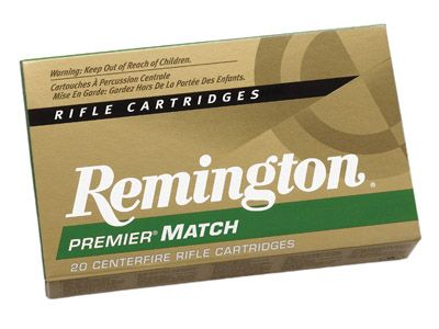 Remington MatchKing .308 Winchester/7.62 NATO Boat Tail Hollow Point, 168 Grain (20 Rounds) - RM308W7