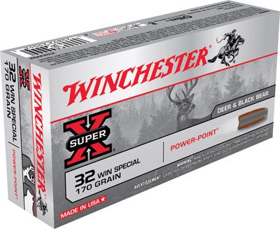 Winchester Super-X .32 Winchester Special Power-Point, 170 Grain (20 Rounds) - X32WS2