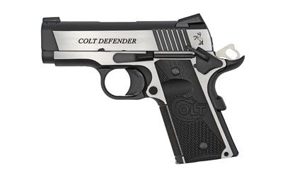 Colt 1911 Combat Elite Defender .45 ACP 7+1 3" 1911 in Two-Tone Elite - O7080CE