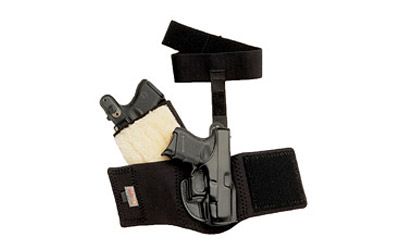 Galco International Ankle Glove Right-Hand Ankle Holster for Glock 42 in Black - AG600B